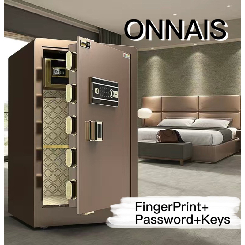 🔥SG Store🔥Safe Box Anti-Theft Fingerprint+Password+Key | Shopee Singapore