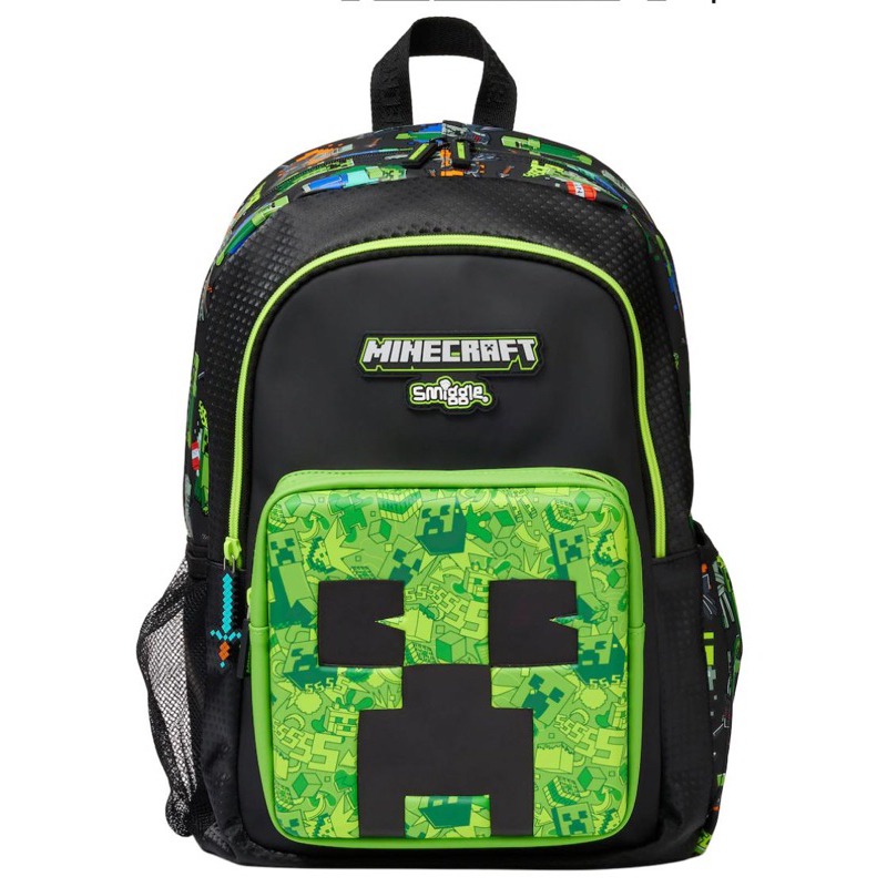 Smiggle x Minecraft Backpack Shopee Singapore