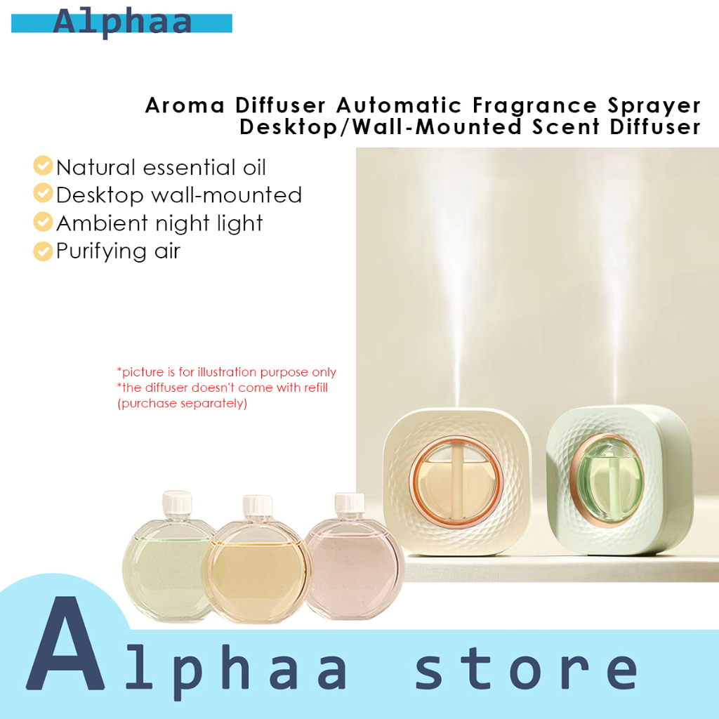 Aroma Diffuser Automatic Fragrance Sprayer For Home Use, Desktop/Wall