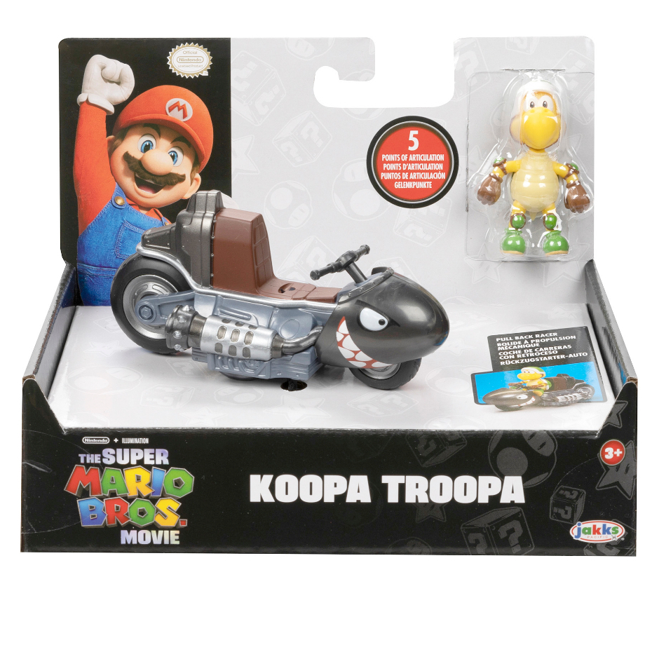 The Super Mario Bros. Movie 2.5-inch Figure with Pull Back Racer ...
