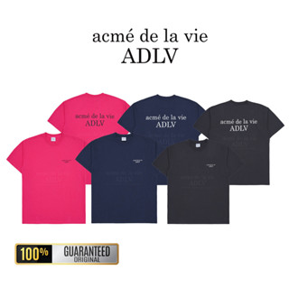 Acme De La Vie Basic Logo Season2 T-Shirt Navy