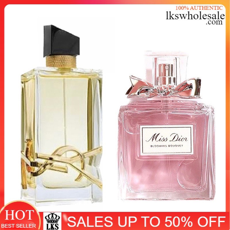 Combo Set Libre EDP 90ML & Miss Dior Blooming Bouquet EDT 100ML FOR Women  Perfume Gift