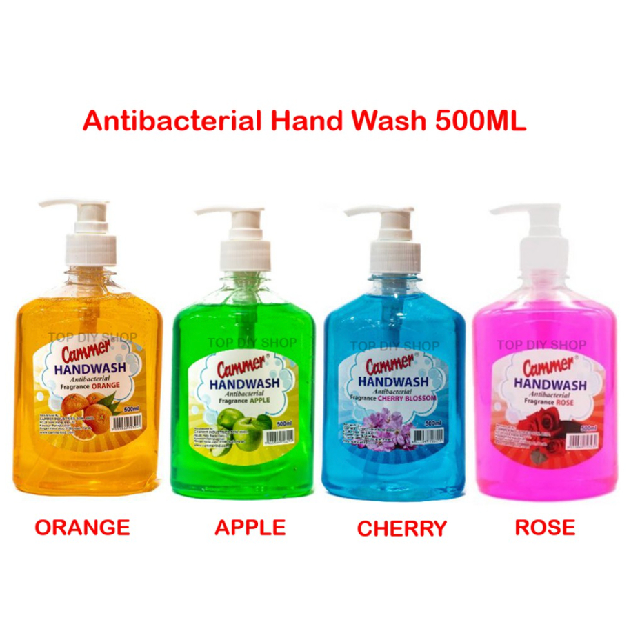 Cammer Hand Wash Liquid Soap Antibacterial with Nice Fragrance