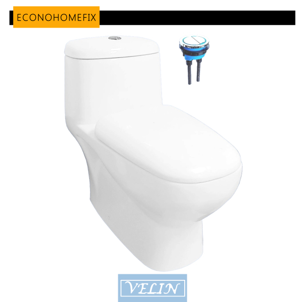 [ VELIN ] A3326 1Piece Toilet Bowl STrap, PUB Approved! Shopee
