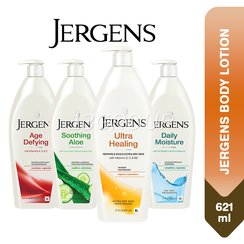 Jergens Body Lotion / Age Defying Daily Moisture Soothing Aloe Ultra