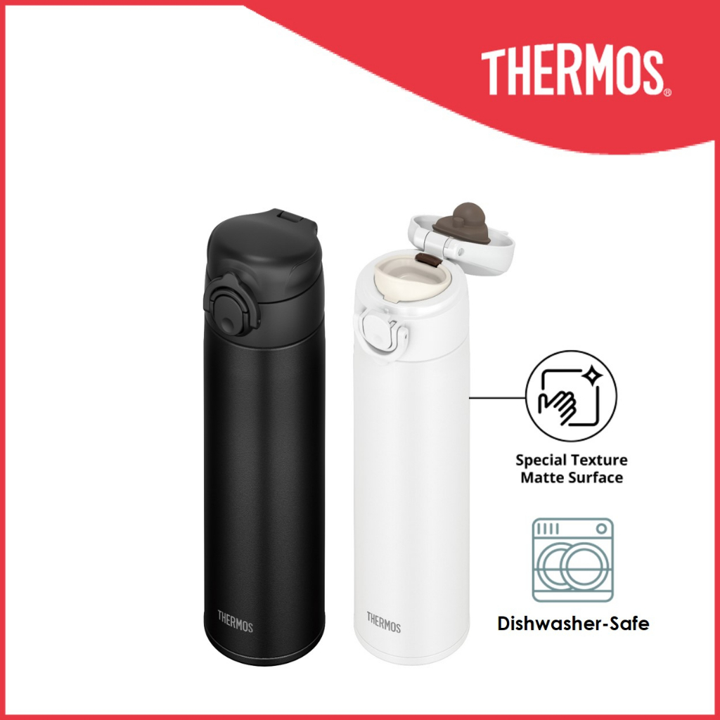 Thermos® JOK-500 Dishwasher-safe 500ML One-Push Bottle Stainless Steel 304 photo 4