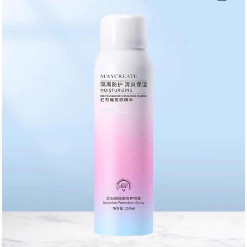 SG Ready Stock Maycreate Moisturizing Whitening Sunscreen Isolation