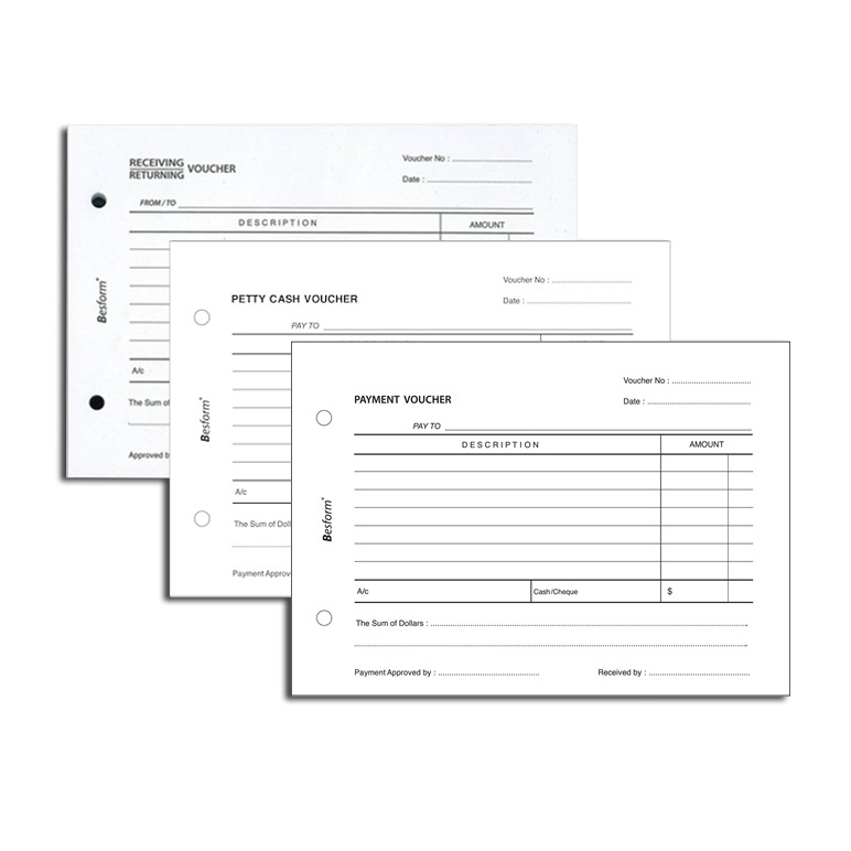 Besform Payment / Salary / Cheque / Petty Cash / Receiving / Returning ...