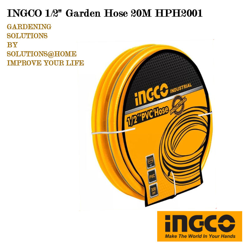 Ingco 1/2 Inch Garden Hose 20M HPH2001 Shopee Singapore