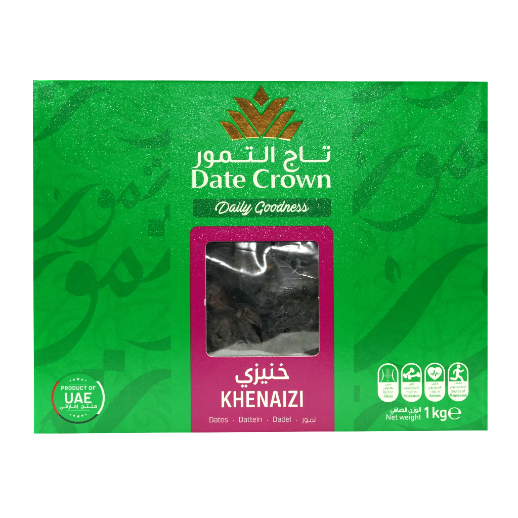 Date Crown Khenaizi 1KG in Box | Shopee Singapore