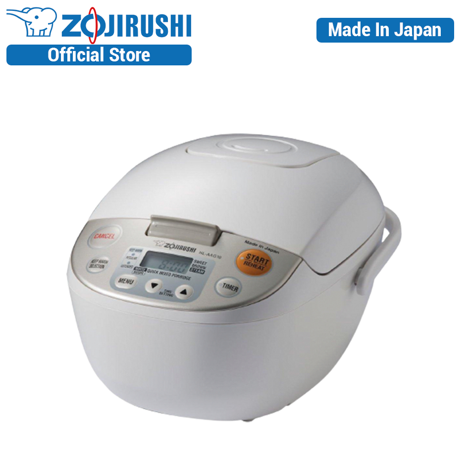 Zojirushi 1.0L Fuzzy Logic Rice Cooker/Warmer NLAAQ10 Shopee