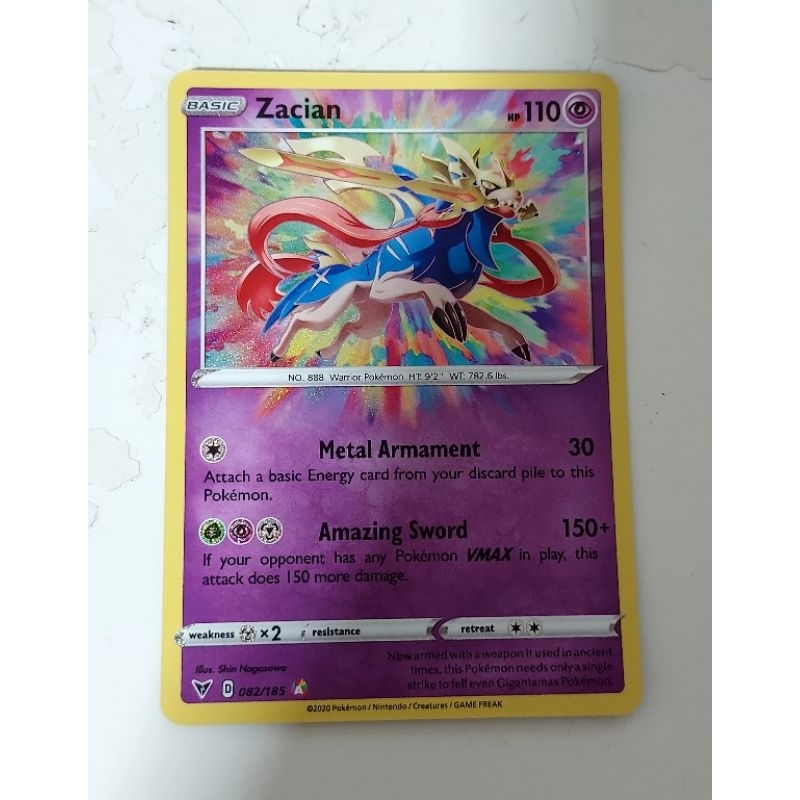 mega evolution card list rare 401 Games Canada - Zacian V - GG48/GG70 main image 0
