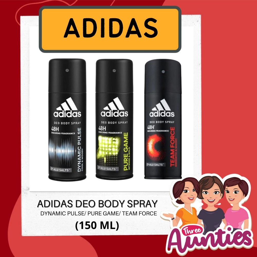 ADIDAS DEODORANT SPRAY 150ml Shopee Singapore