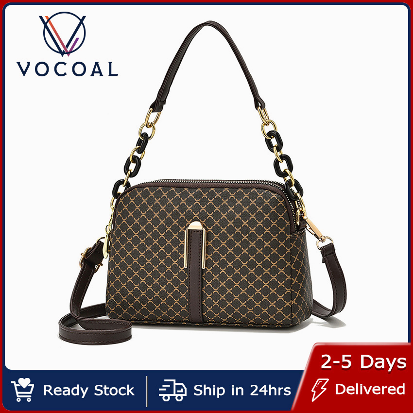 Vocoal Women Shoulder Bags Fashion Crossbody Bag Casual Water Resistant Trend Retro Handbags For Women Ladies Female
