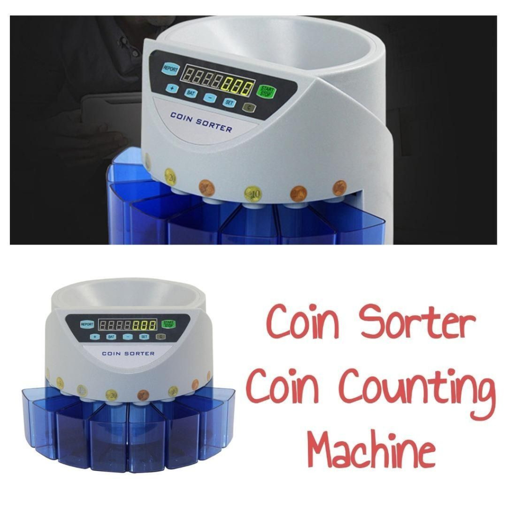 Coin Sorter Coin Counting Machine Shopee Singapore