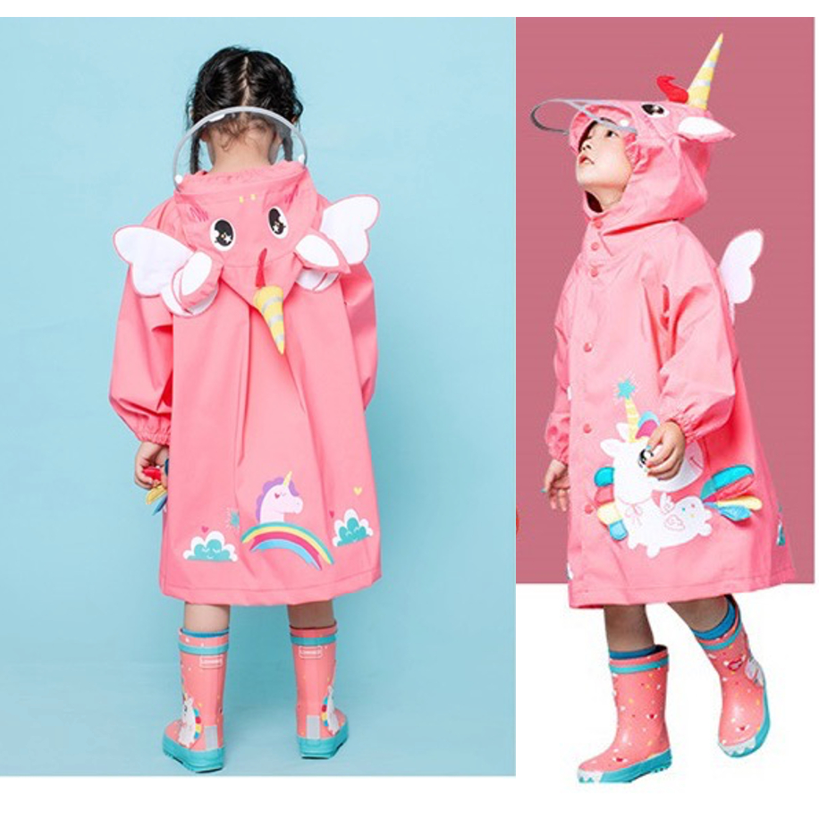 Kids Toddler Raincoat Dinosaur Unicorn Shark Cute Shopee Singapore