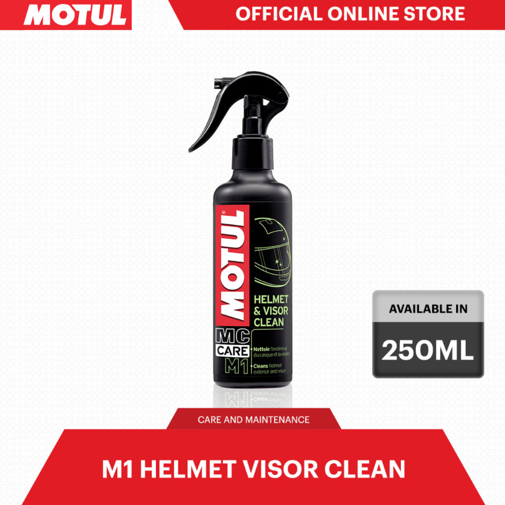 Motul M1 HELMET & VISOR CLEAN 250ML Shopee Singapore