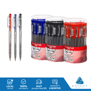 Fine Stick Ballpoint Writing Pen Staedtler 430 F Black/red/blue Ink Various  Pack Sizes High Quality Handwriting Pen 0.3mm Office 