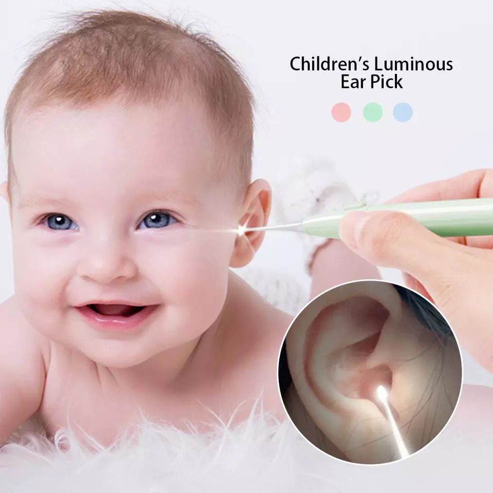 1 Piece Baby Ear Cleaner Ear Wax Removal Tool with Flashlight | Earpick ...