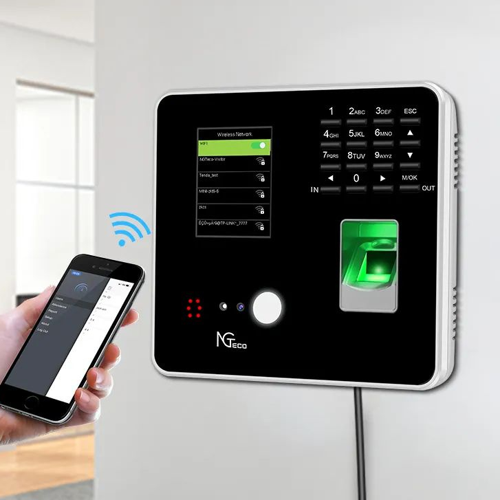 ZKTeco Biometrics Face Recognition Fingerprint Time Card Attendance