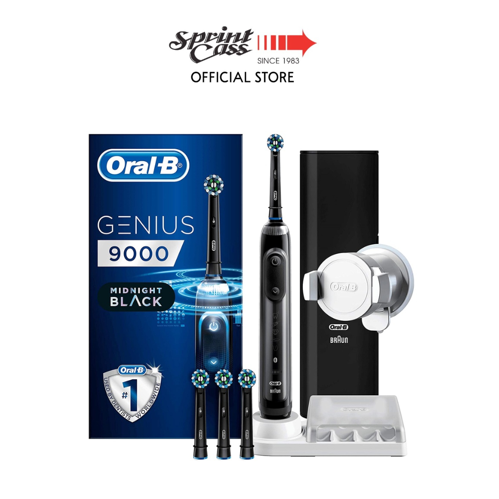 Oral B Genius 9000 Rechargeable Electric Toothbrush Round Oscillation ...