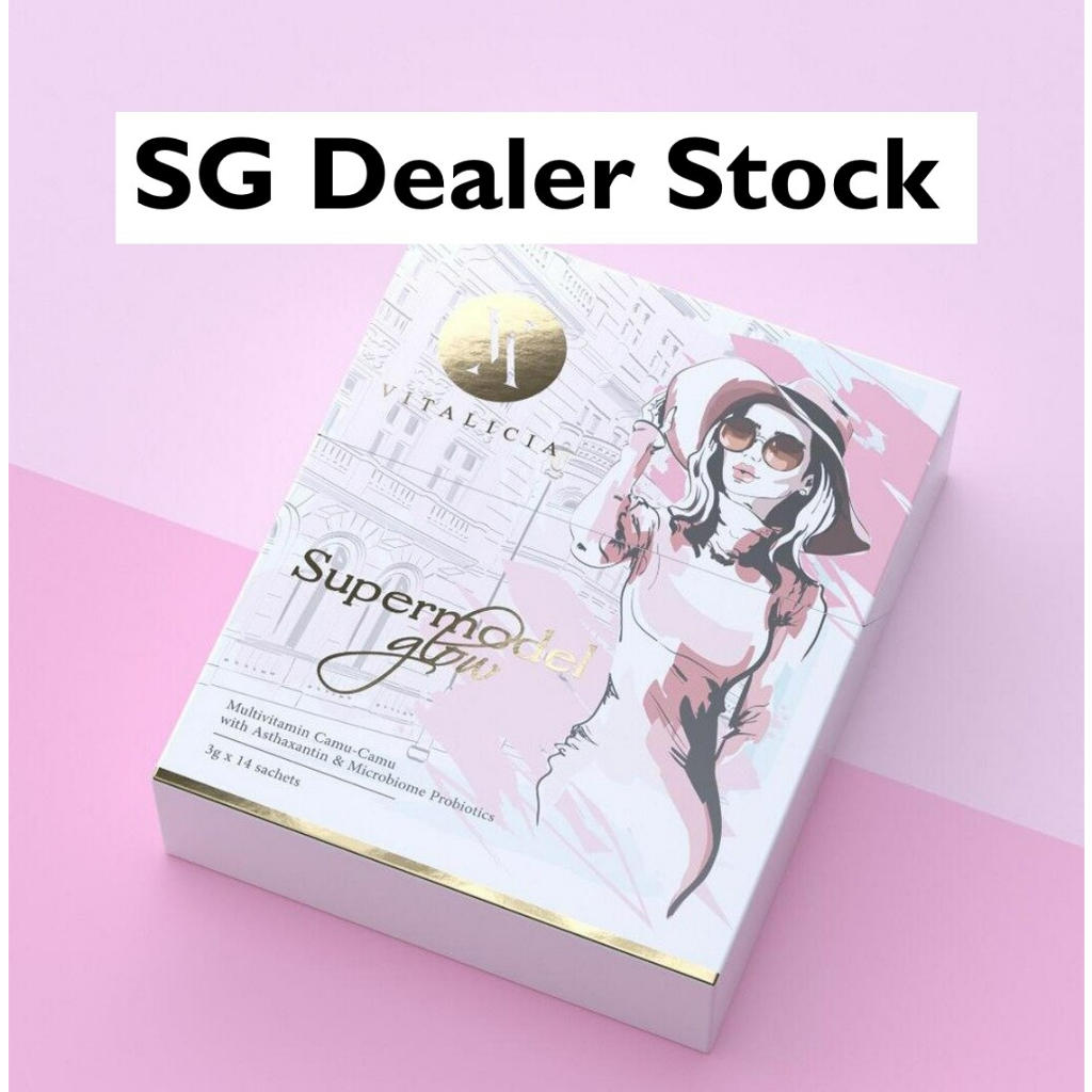 Avenys Vitalicia SUPERMODEL GLOW | SG Dealer Stock | Prevent acne on the face and body Increase immune system