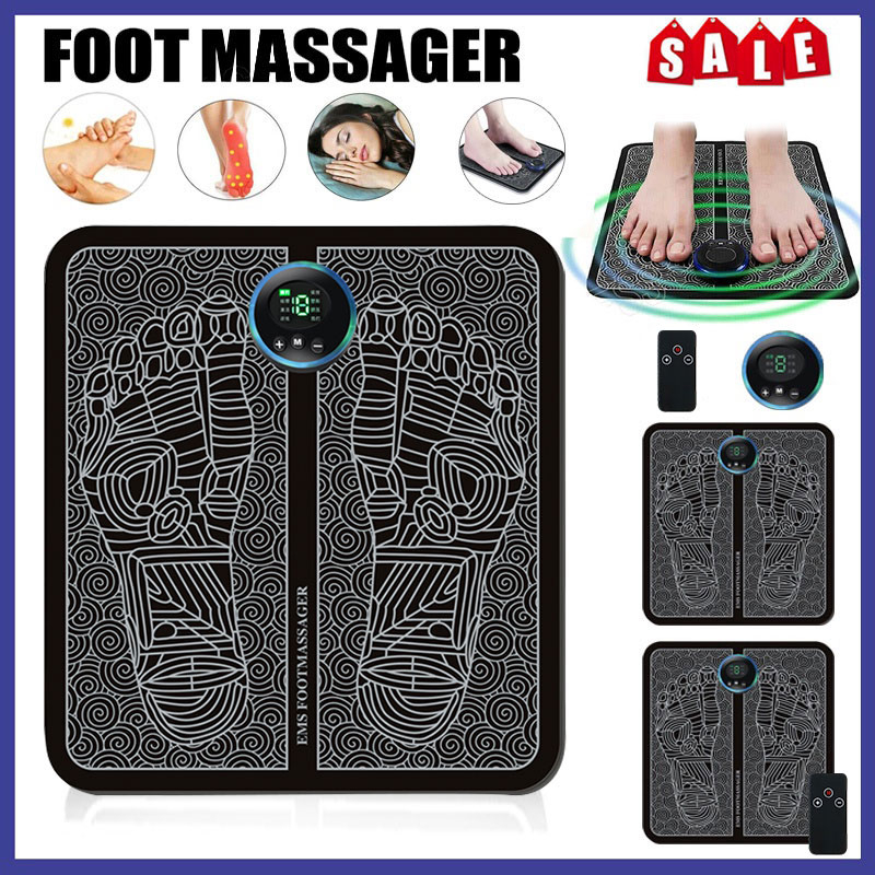 EMS Foot Massager Mat Japan Pijat Kaki EMS Pad Neck Massage pad Muscle ...