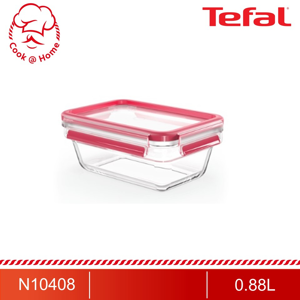 Tefal Masterseal Glass 850ml Rectangular N10408 | Shopee Singapore