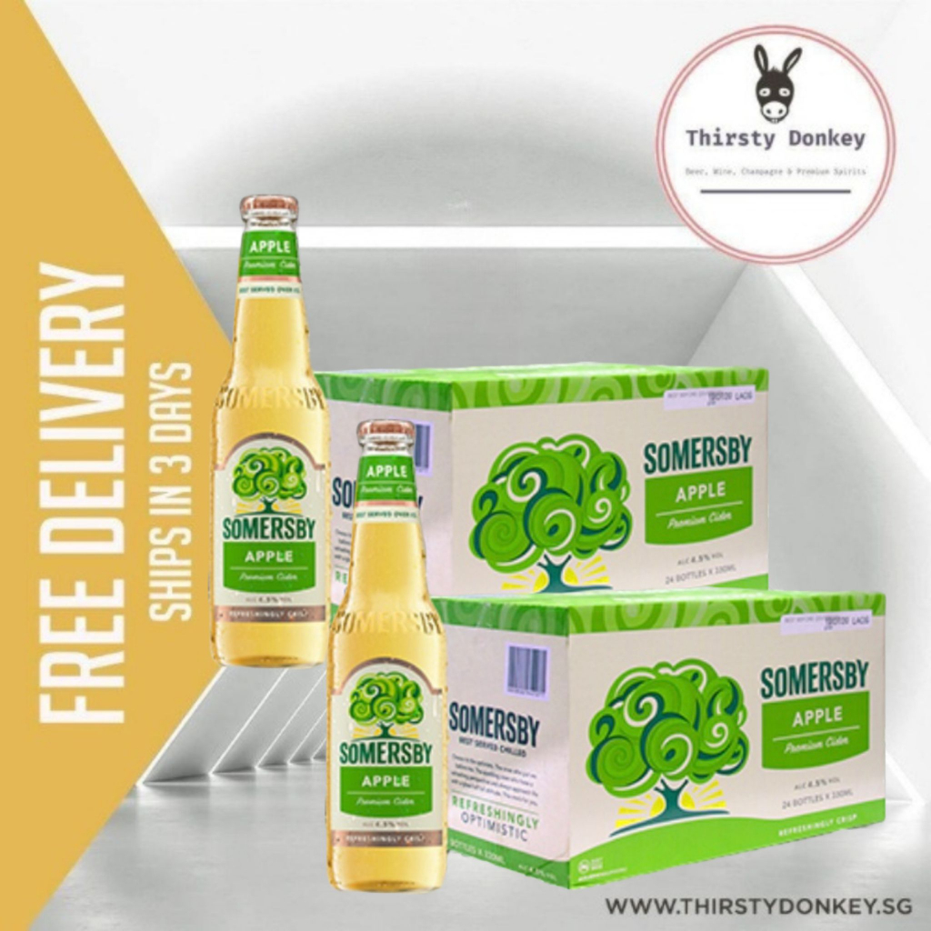 Somersby Apple Cider Bottles 24 bottles X 330ml [ EXP December 2023