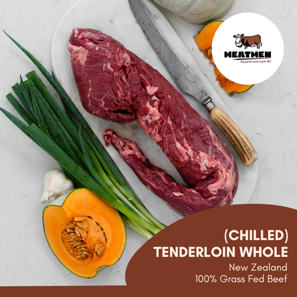[CHILLED] NZ GRASS FED WHOLE TENDERLOIN (FILE MIGNON) - HALAL | Shopee ...