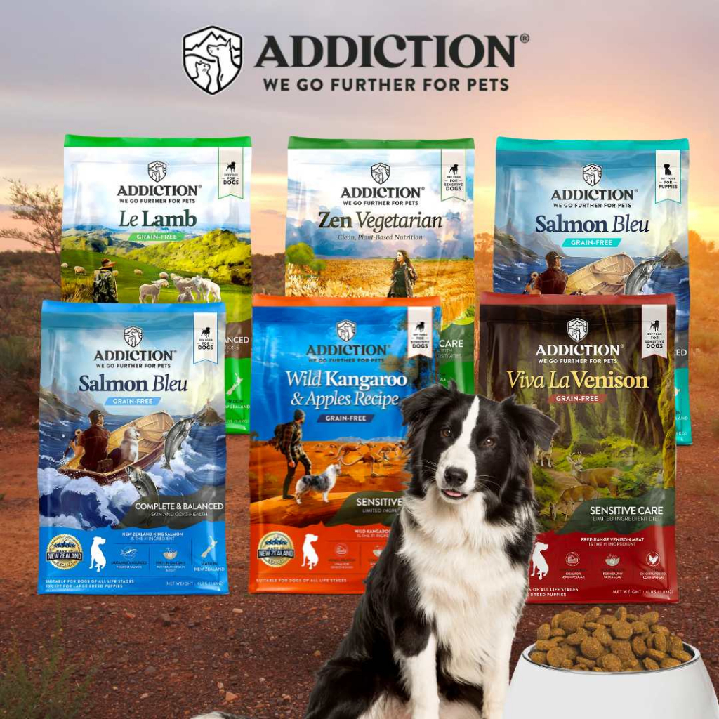 Addiction Dry Dog Food Kibbles Shopee Singapore