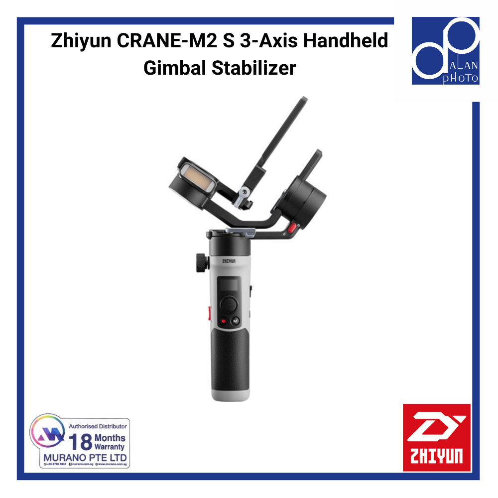 Zhiyun CRANE-M2 S 3-Axis Handheld Gimbal Stabilizer - [Local 18