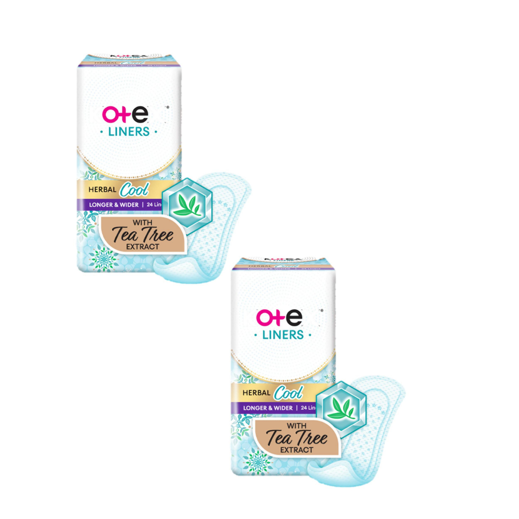 [Bundle of 2] Kotex Herbal Cool Longer & Wider Liners 17.5cm Shopee