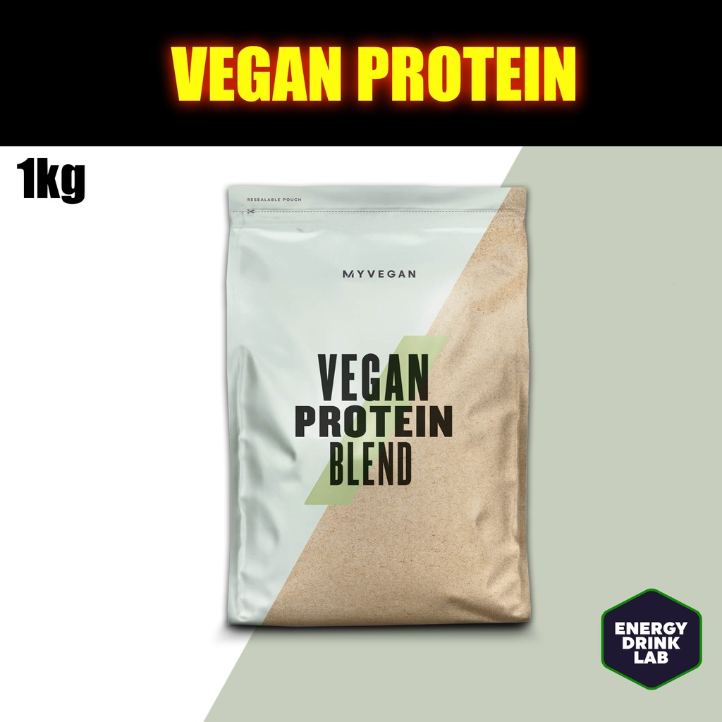 MyProtein Vegan Protein Blend 1kg / Single Servings 10 Packs Shopee