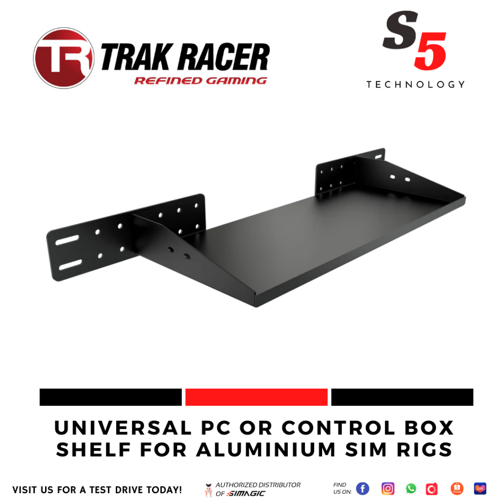 Universal Pc Or Control Box Shelf For Aluminium Sim Rigs Shopee Singapore