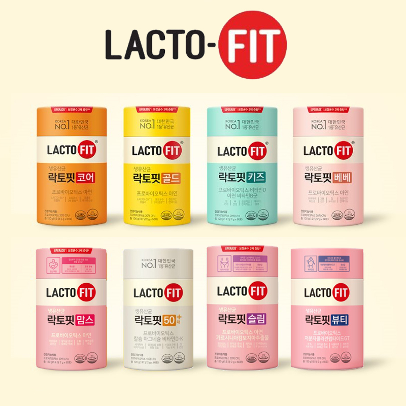 [chong Kun Dang] Upgrade Lacto Fit 5x Probiotics 10 Types Lacto Fit Gold Core Core Max