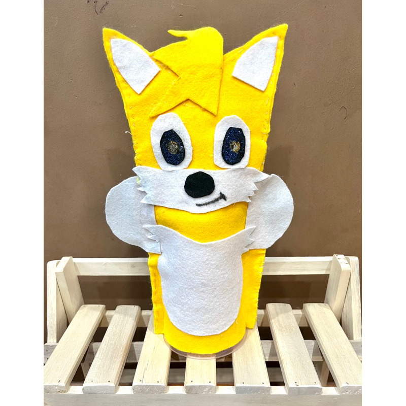 Tails Puppet From Felt (Sonic the Hedgehog) | Shopee Singapore