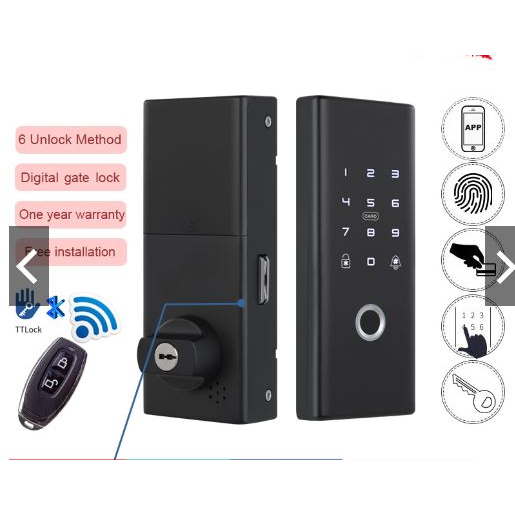 Digital lock for metal gate Shopee Singapore