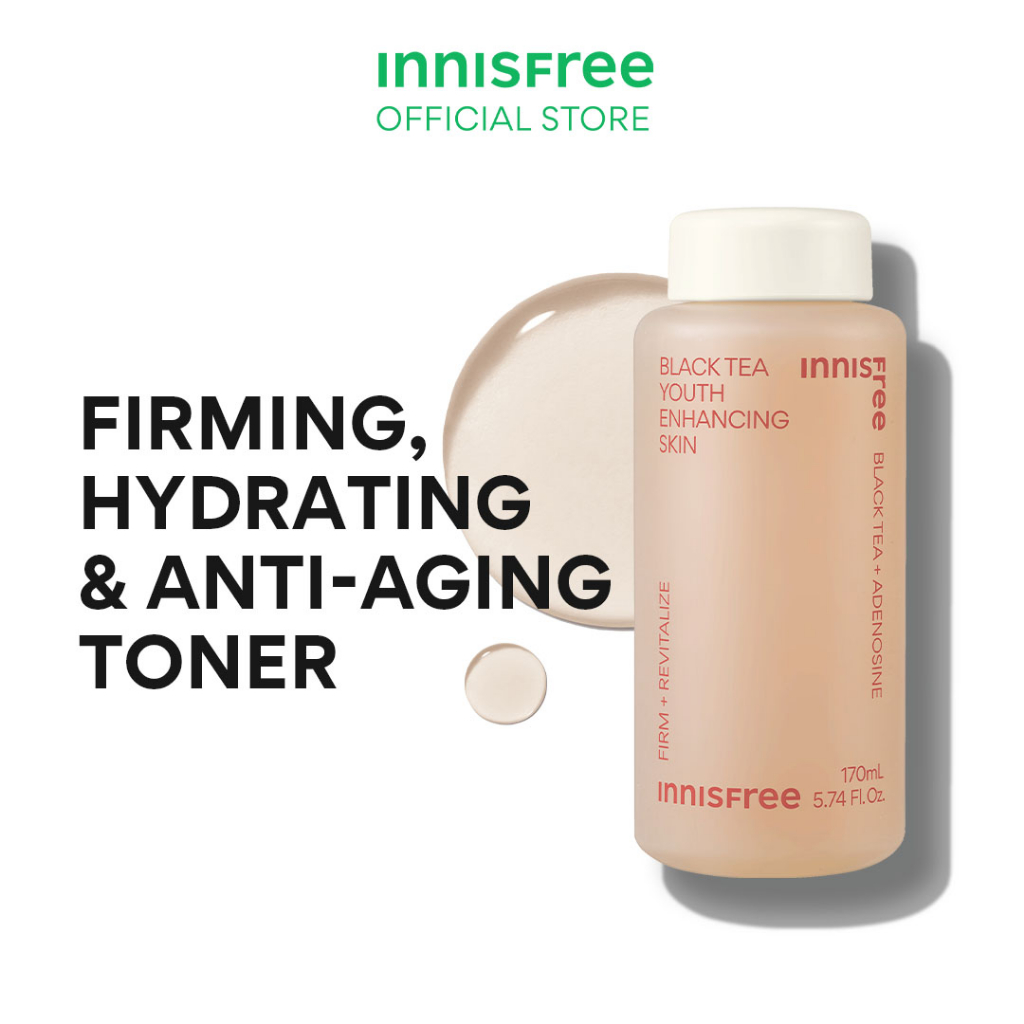 INNISFREE Black Tea Youth Enhancing Skin 170ml Shopee Singapore