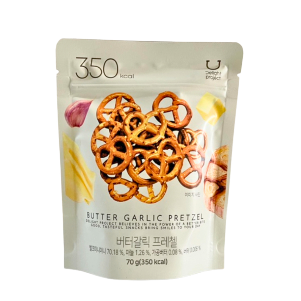 Olive Young Delight Project Low Calorie Pretzel /Butter Garlic /Onion