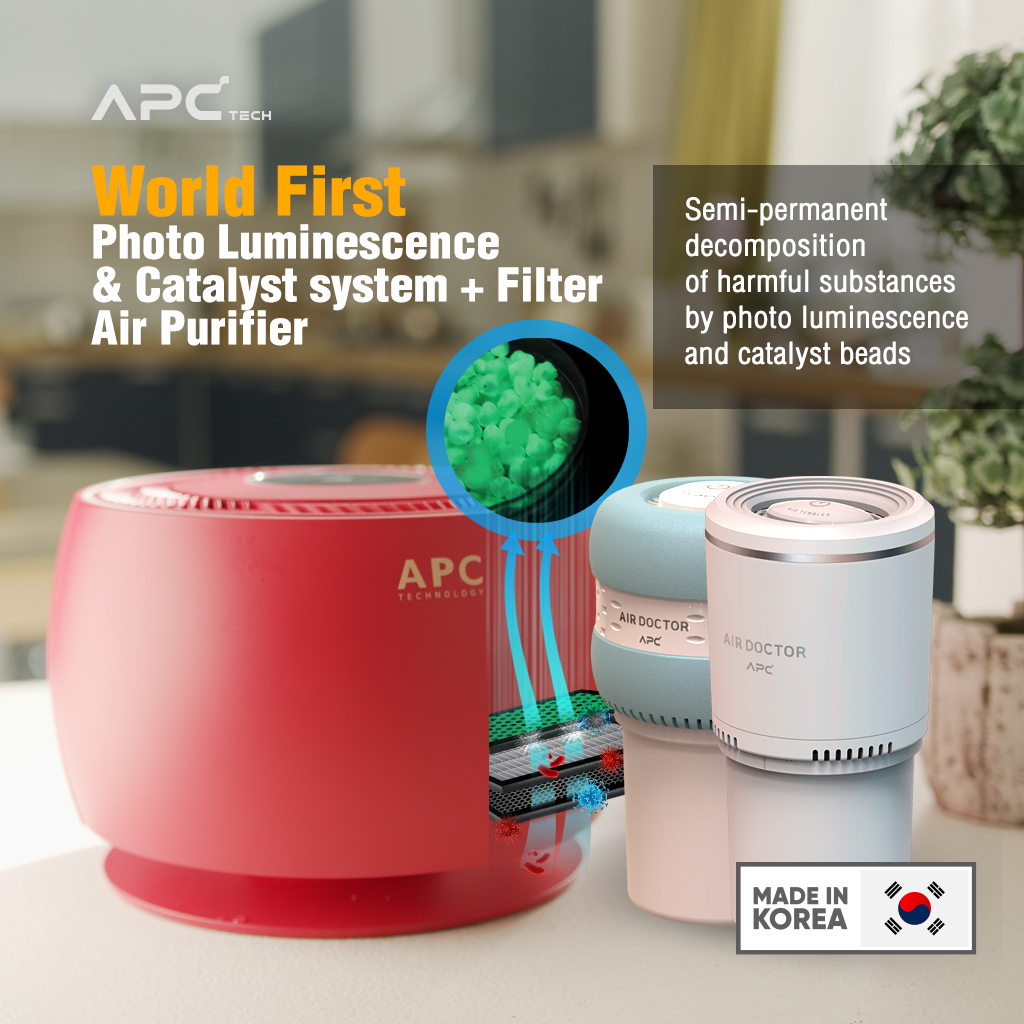 [SG STOCK]APC Air Doctor ,Air Purifier with Photo luminescence