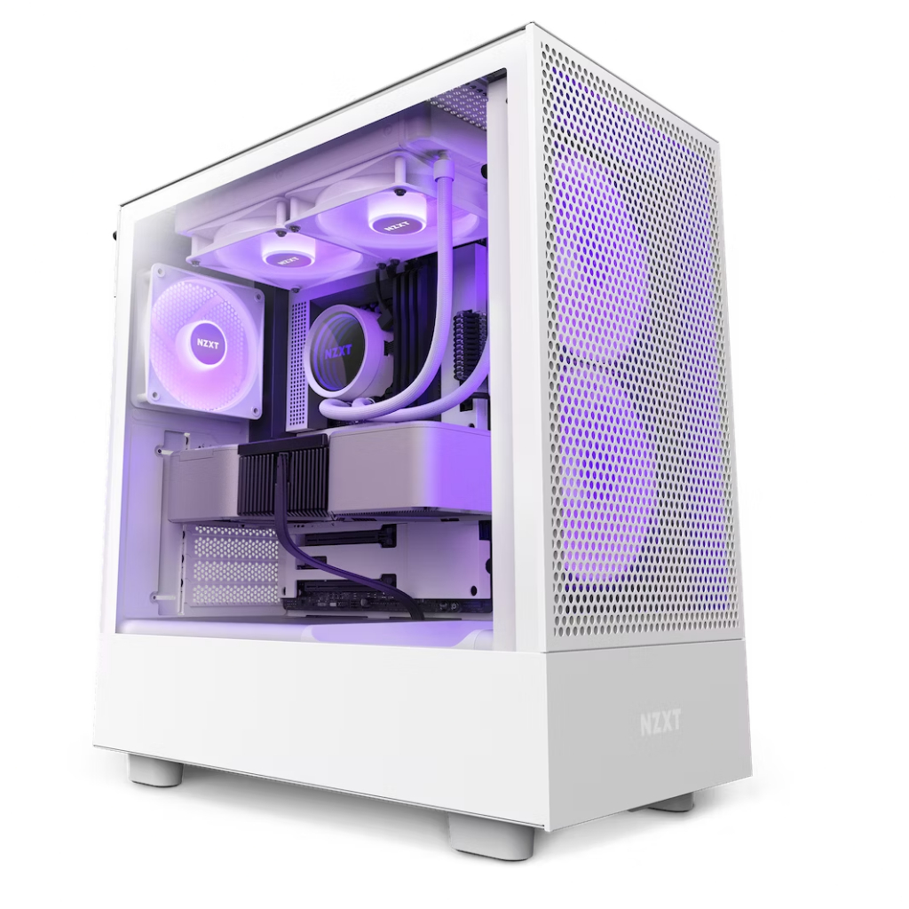 NZXT 2024 H5 / H6 / H7 / H9 FLOW RGB COMPACT MID TOWER DUAL CHAMBER ...