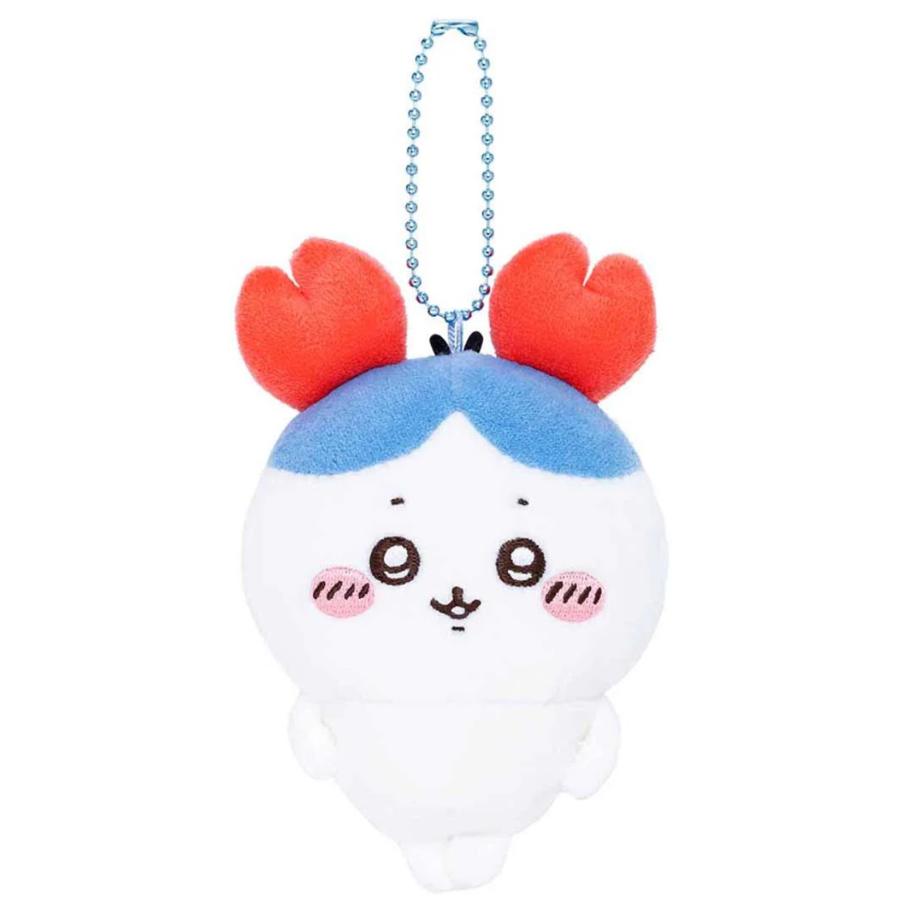 Chiikawa Hachiware Plush Keychain Kani-Hachiware from Crab & Lobster ...