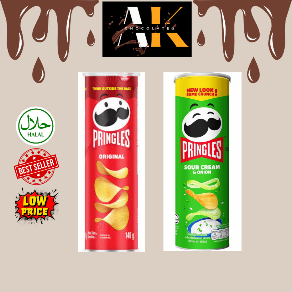 Pringles Potato Chips 134G [HALAL] | Shopee Singapore