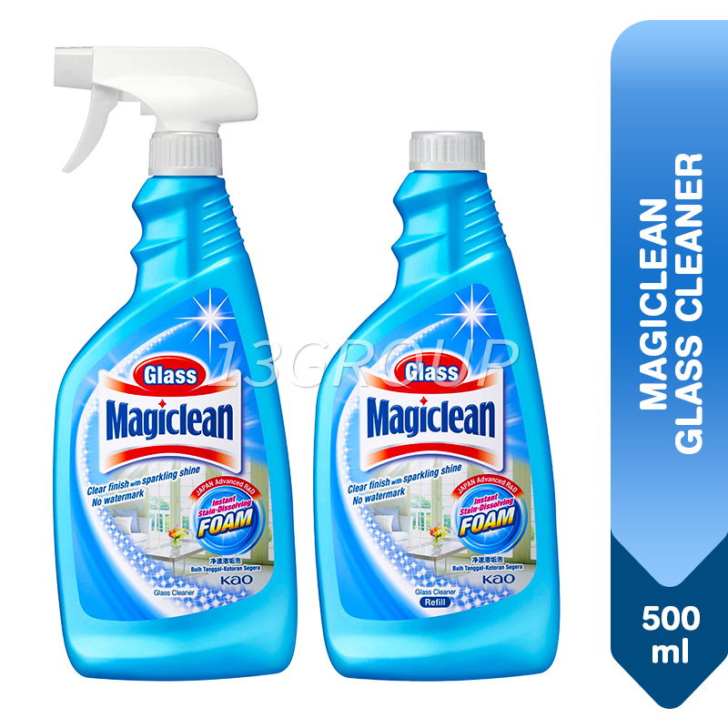Magiclean Glass Cleaner Trigger / Refill, 500ml Shopee Singapore