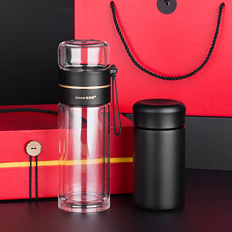 Gift SG Ready Stock Separation Cup Set Insulated Highend Business