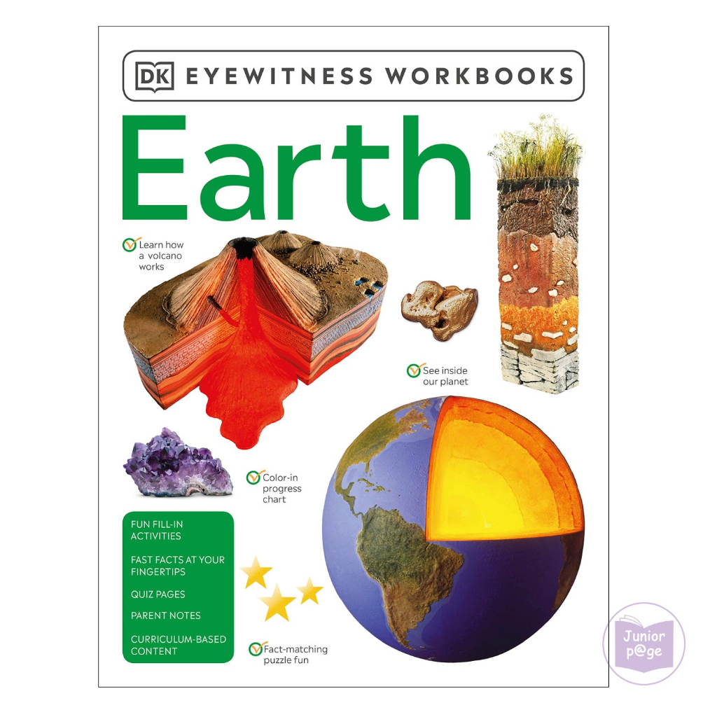 DK Eyewitness Workbooks Earth (Book with dot marking) | Shopee Singapore