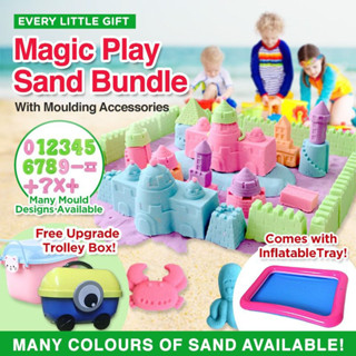 Kinetic Sand Colour Pink Pack of 500g Magic Sand, Toys \ Creative toys