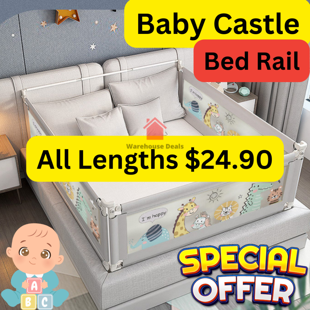 Baby Bed Rail Guard Fence Baby Bumper Shopee Singapore