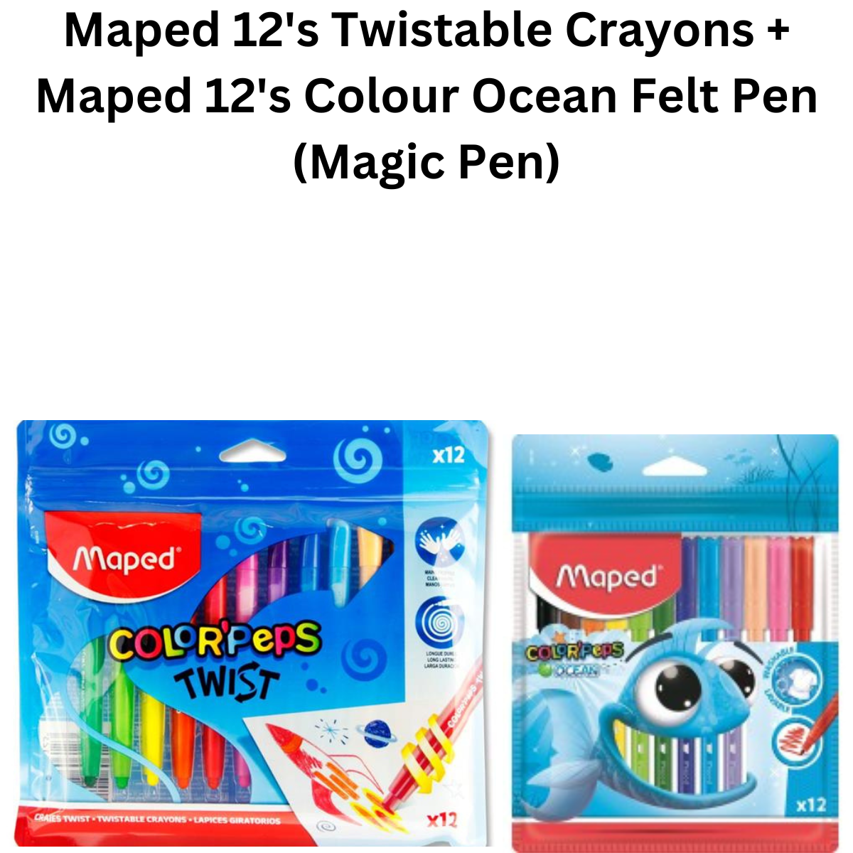 Crayola Color Wonder Classic Washable Felt Pens